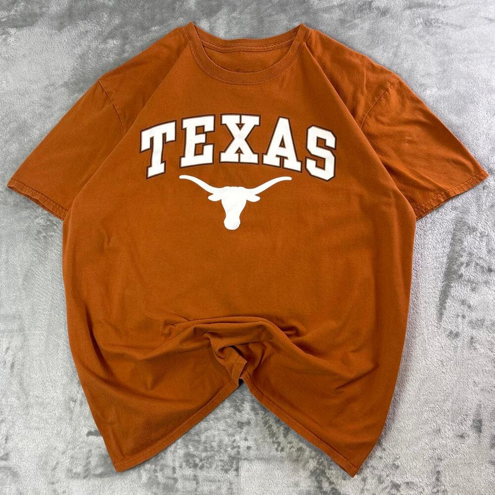 Texas Longhorns T Shirt Orange NCAA Graphic Tee XL Fanatics College Football